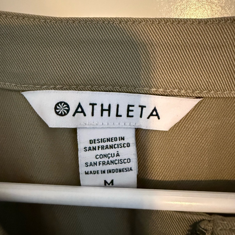 Athleta Olive Green Celestial Jumpsuit - Picture 6 of 8